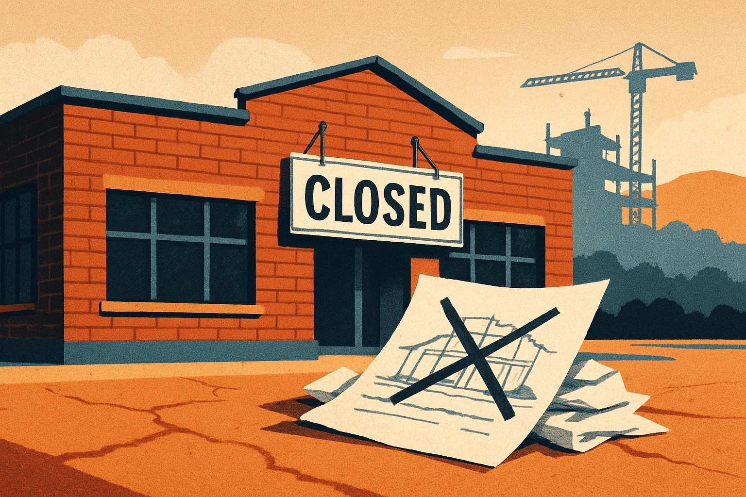 AI-generated illustration accompanying the story: BioWare says it is closing after more than three decades